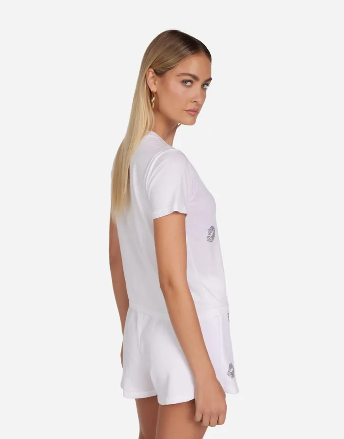 Ursula Stud Kisses White Women039s Lauren Moshi Short Sleeve