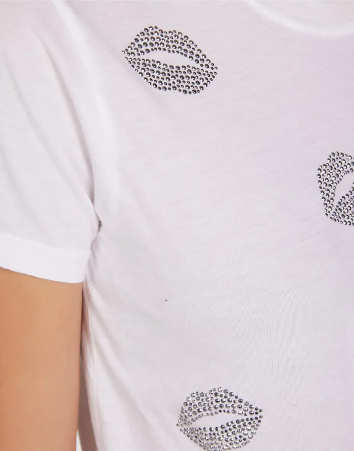 Ursula Stud Kisses White Women039s Lauren Moshi Short Sleeve