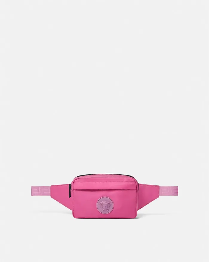 Versace Bags and Accessories Kids Medusa Belt Bag Pink