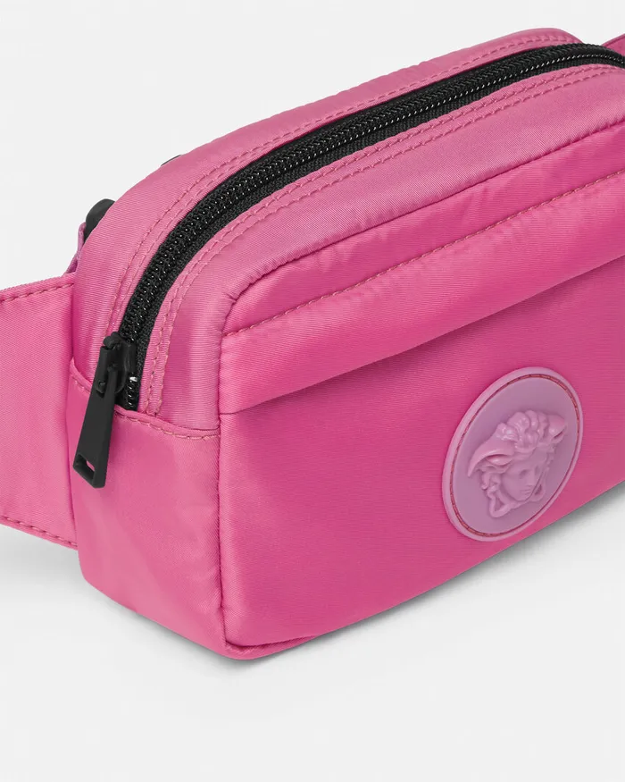 Versace Bags and Accessories Kids Medusa Belt Bag Pink