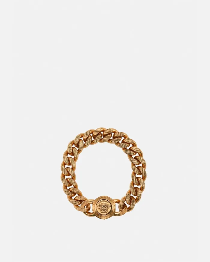 Versace Bracelets WomenMen Medusa Chain Bracelet Gold