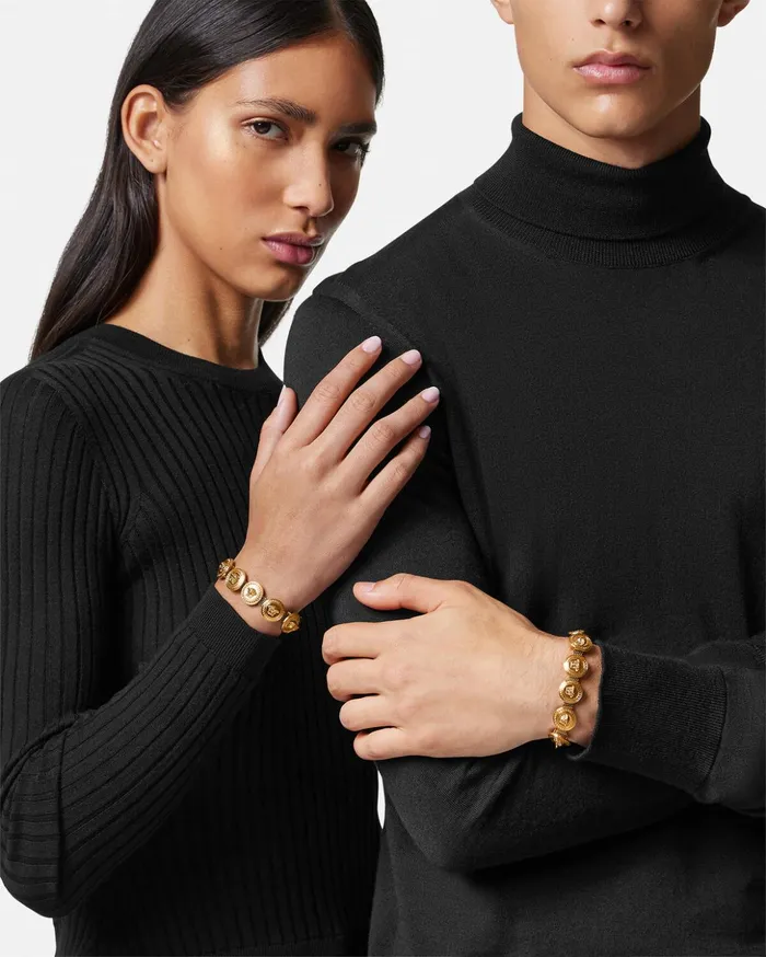 Versace Bracelets WomenMen Tribute Medusa Bracelet Gold