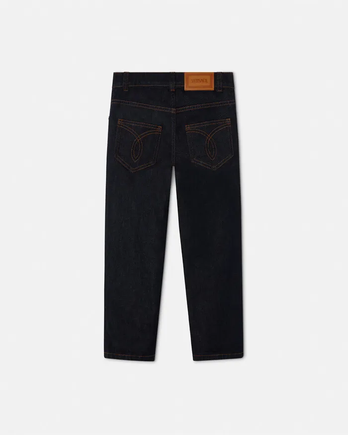 Versace Denim Kids Jeans Blue