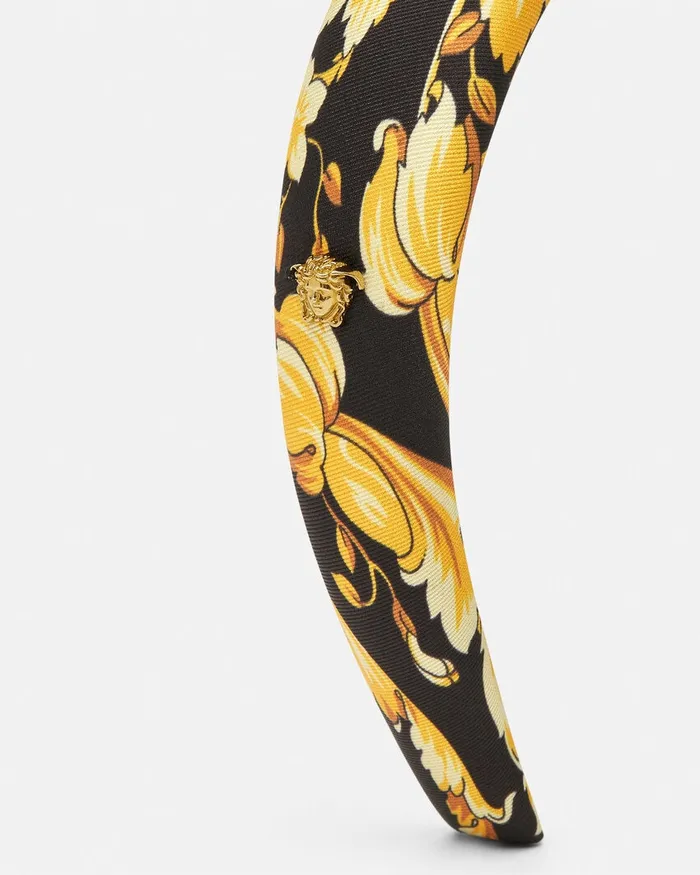 Versace Hair Accessories Women Barocco Headband Blackprint
