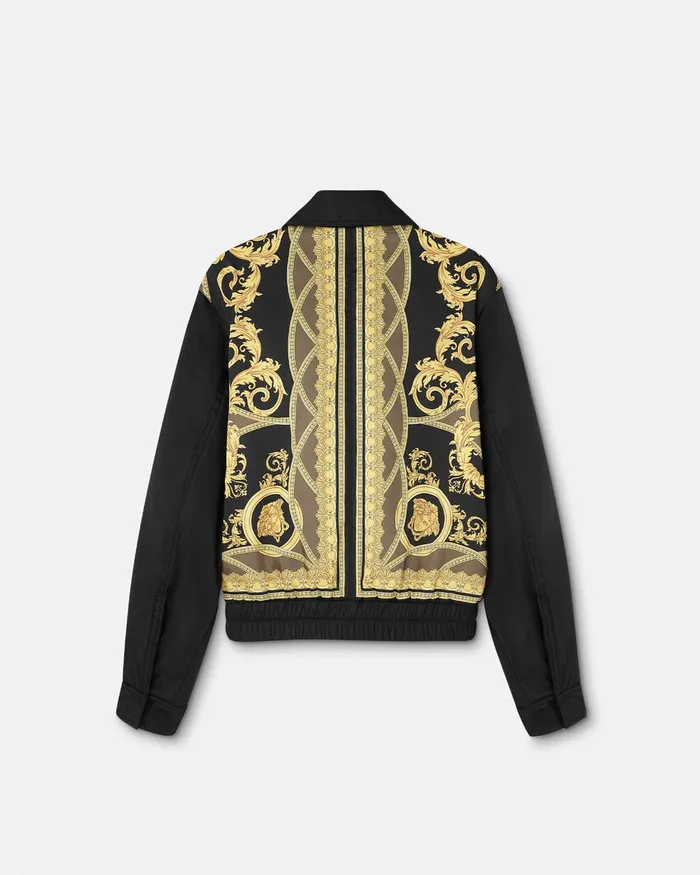 Versace Jackets and Coats Men La Coupe Des Dieux Bomber Jacket Black