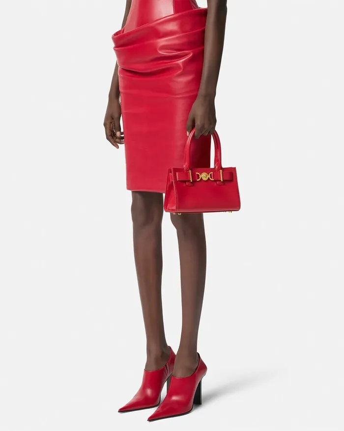 Versace Medusa 03995 Women Medusa 03995 Small Tote Bag Red
