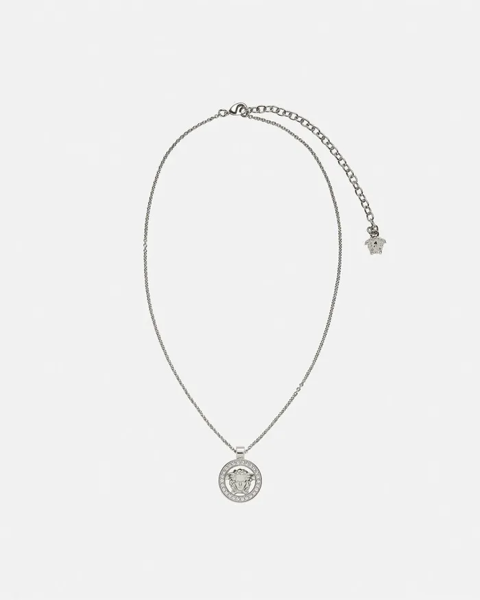 Versace Necklaces Women Medusa 03995 Pendant Necklace Silver
