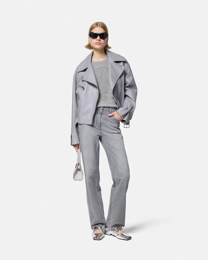 Versace Pants and Shorts Women RegularFit Jeans Gray
