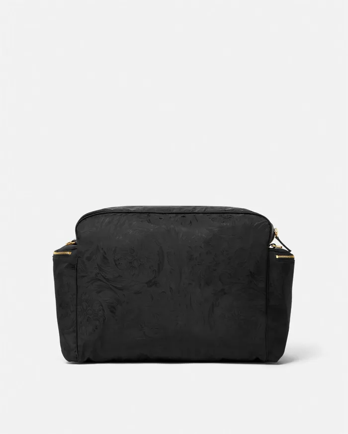 Versace Strollers and Others Kids Barocco Baby Changing Mat Bag Blackgold