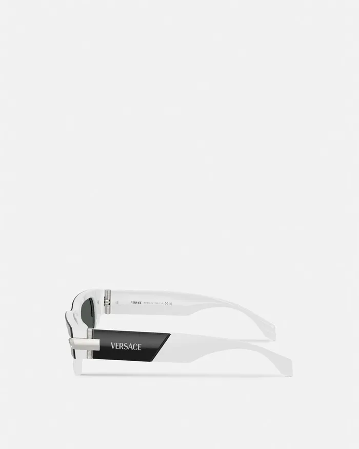Versace Sunglasses Men Classic Top Sunglasses Blackwhite