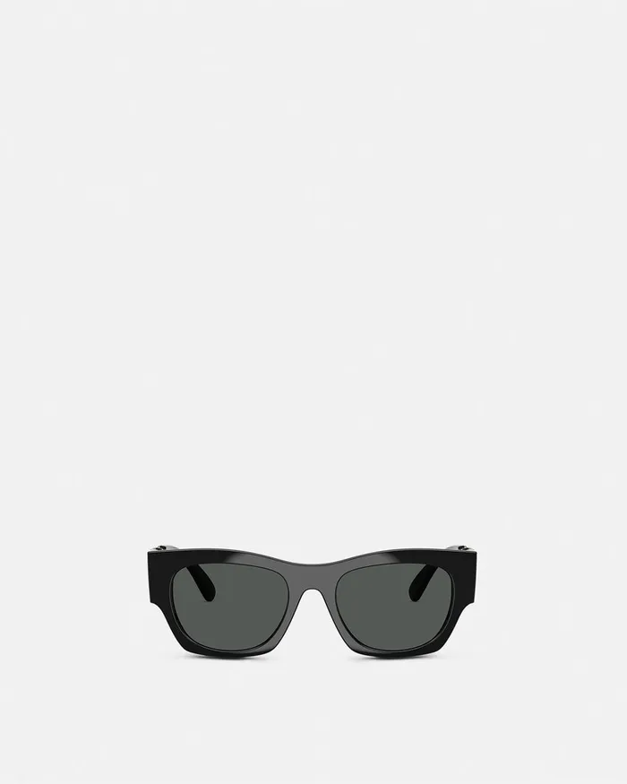 Versace Sunglasses Men Medusa Biggie Sunglasses Blackgold