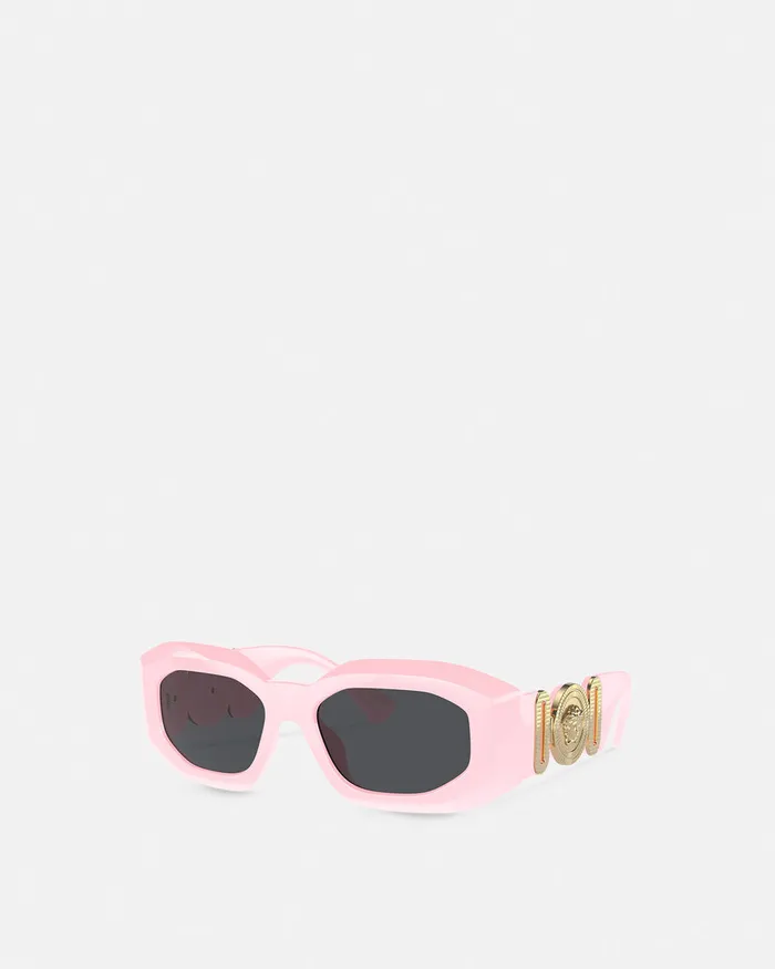 Versace Sunglasses WomenMen Maxi Medusa Biggie Sunglasses Pink