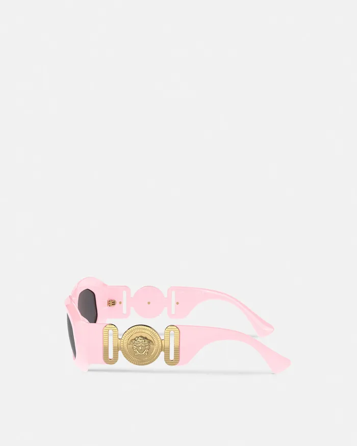 Versace Sunglasses WomenMen Maxi Medusa Biggie Sunglasses Pink