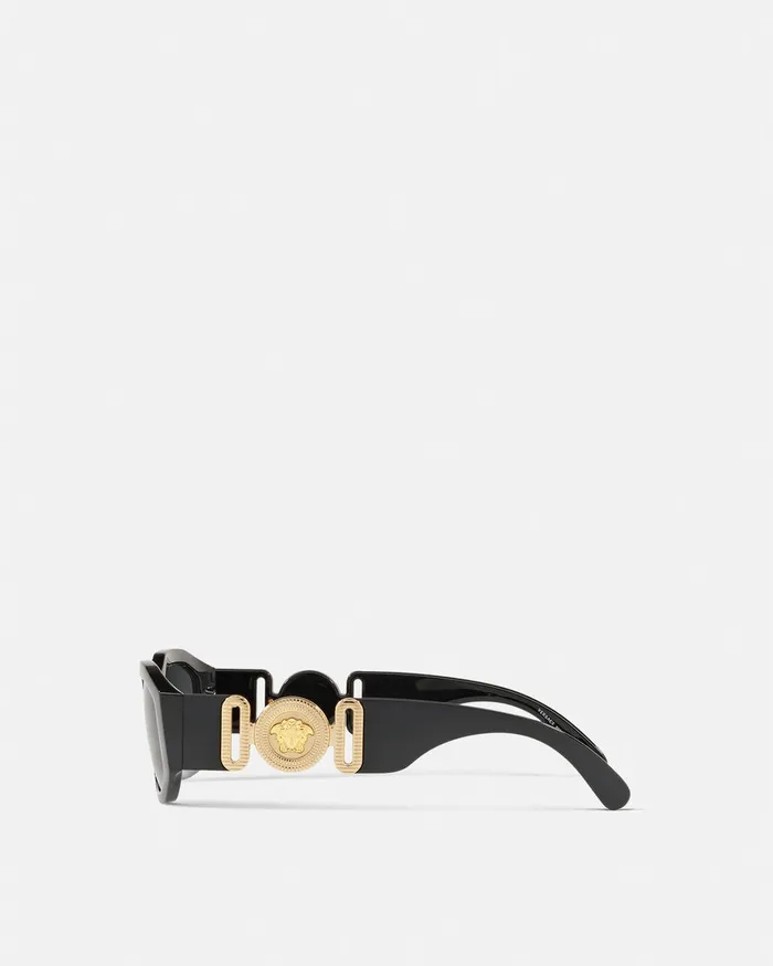 Versace Sunglasses WomenMen Medusa Biggie Sunglasses Black