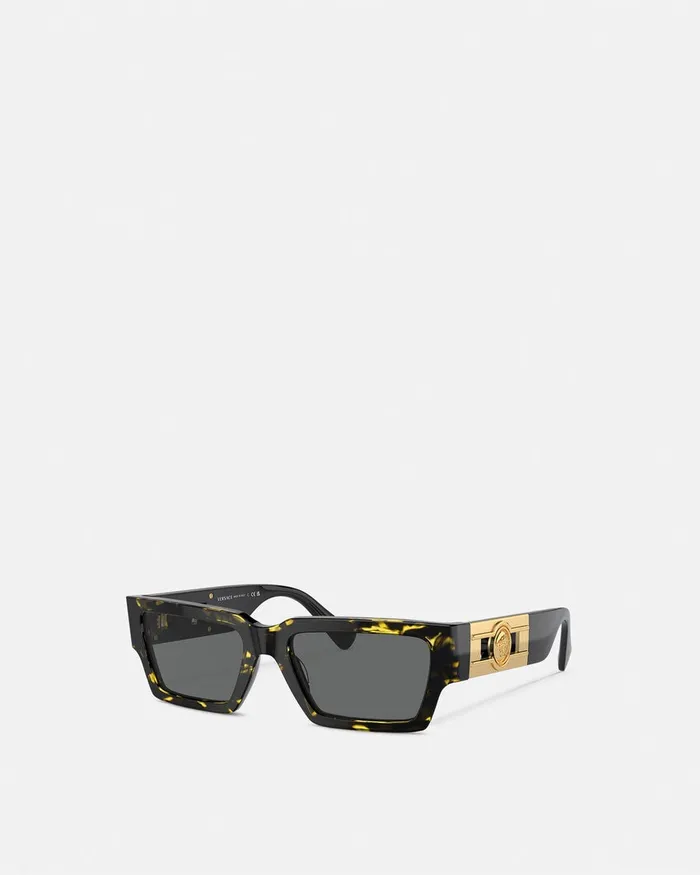 Versace Sunglasses WomenMen Medusa Deco Sunglasses Havana