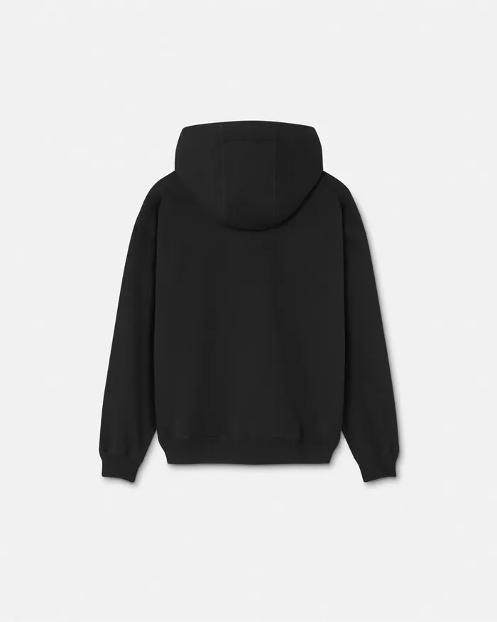 Versace Sweatshirts Men Medusa Milano Hoodie Black