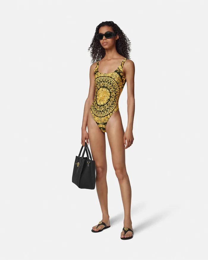 Versace Swimwear Women Barocco OnePiece Swimsuit Print