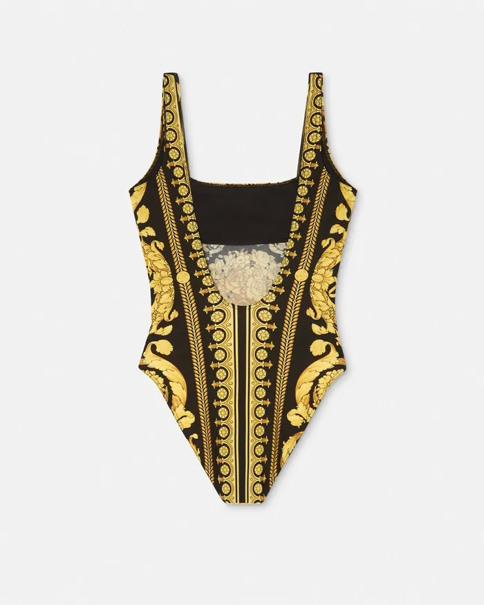 Versace Swimwear Women Barocco OnePiece Swimsuit Print
