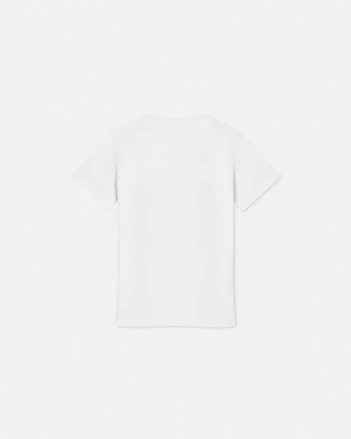Versace Tshirts and Polos Kids Logo TShirt Whiteprint