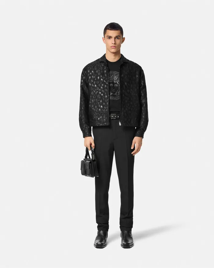 Versace TShirts and Polos Men Crystal Medusa TShirt Black