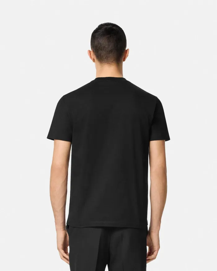 Versace TShirts and Polos Men Crystal Medusa TShirt Black