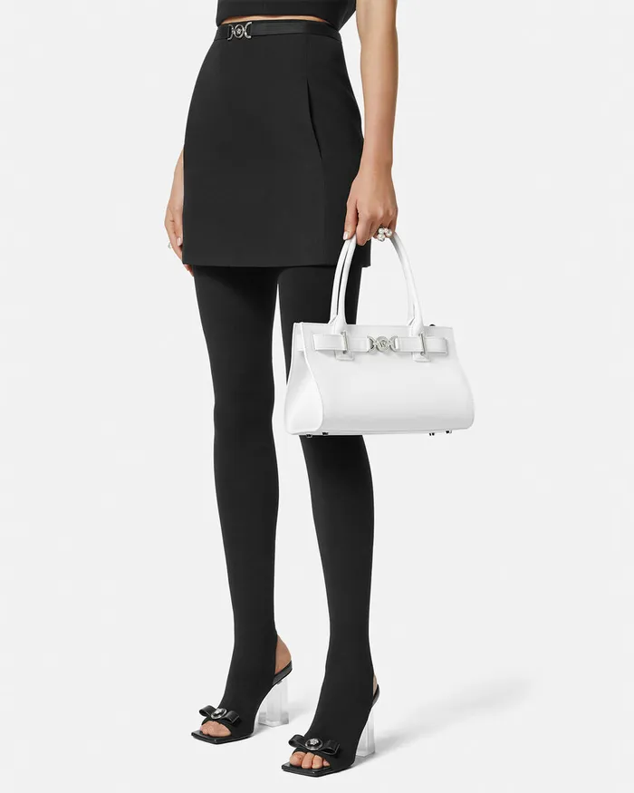 Versace Totes Women Medusa 03995 Tote Bag White