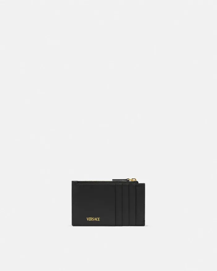 Versace Wallets Women Medusa 03995 Card Holder Blackgold