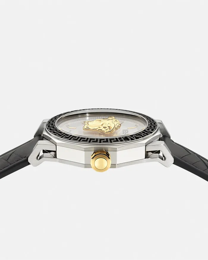 Versace Watches Men Medusa Deco Watch Blackwhite