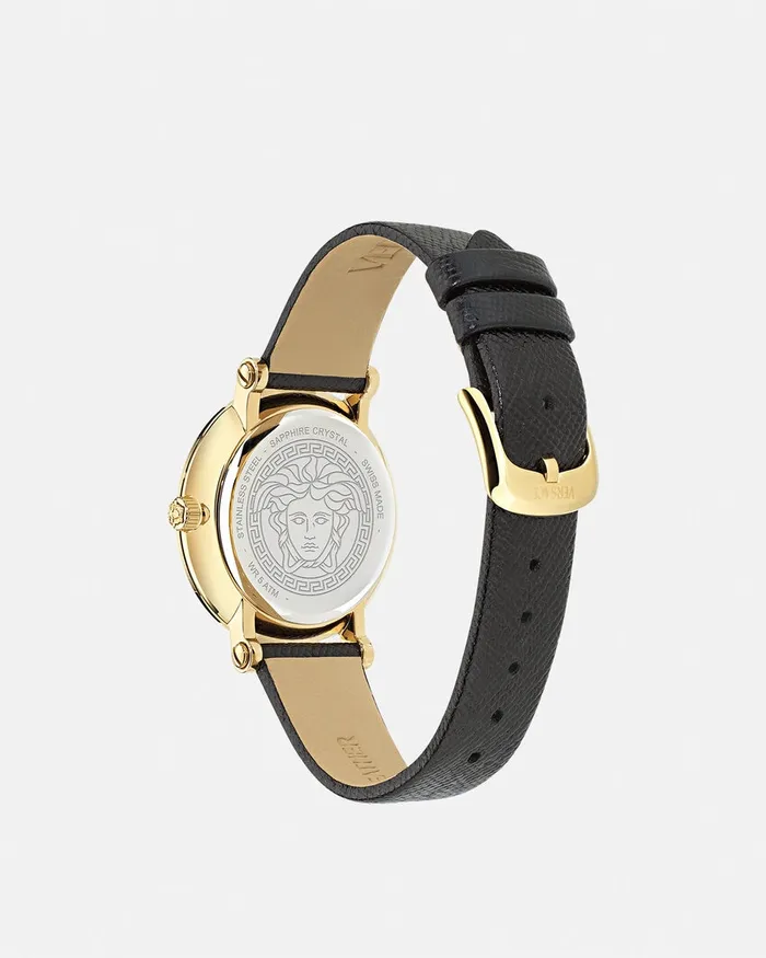 Versace Watches Women Greca Sphere Watch Black