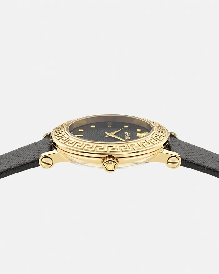 Versace Watches Women Greca Sphere Watch Black