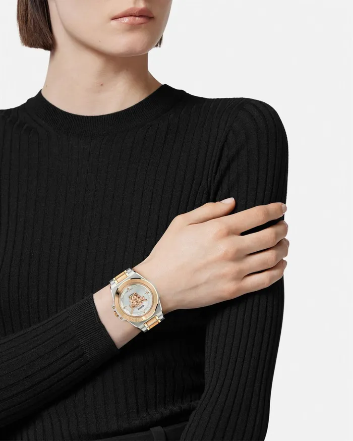 Versace Watches Women Hera Watch Goldsilver