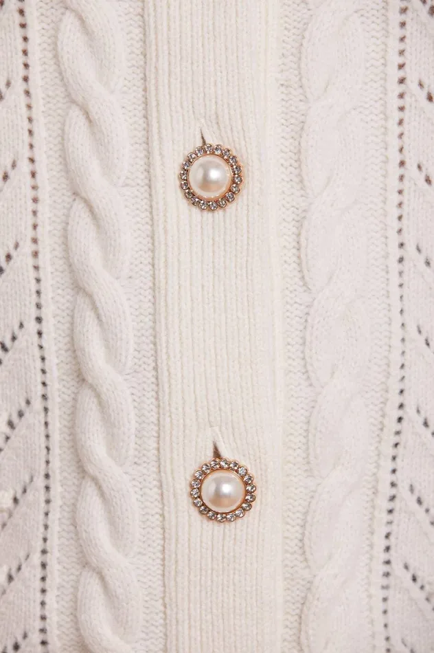 Victoriana Cape Champagne Women Needle and Thread Capes