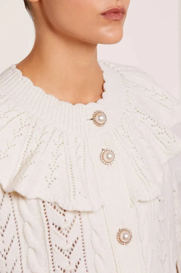 Victoriana Cape Champagne Women Needle and Thread Capes