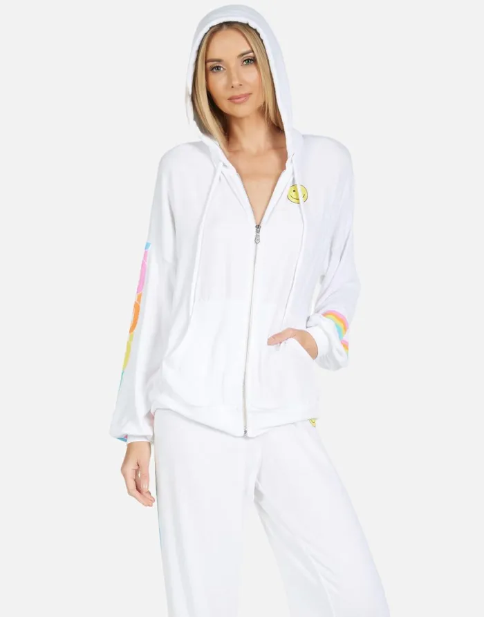 Vivica Happy Chains White Women039s Lauren Moshi Hoodies