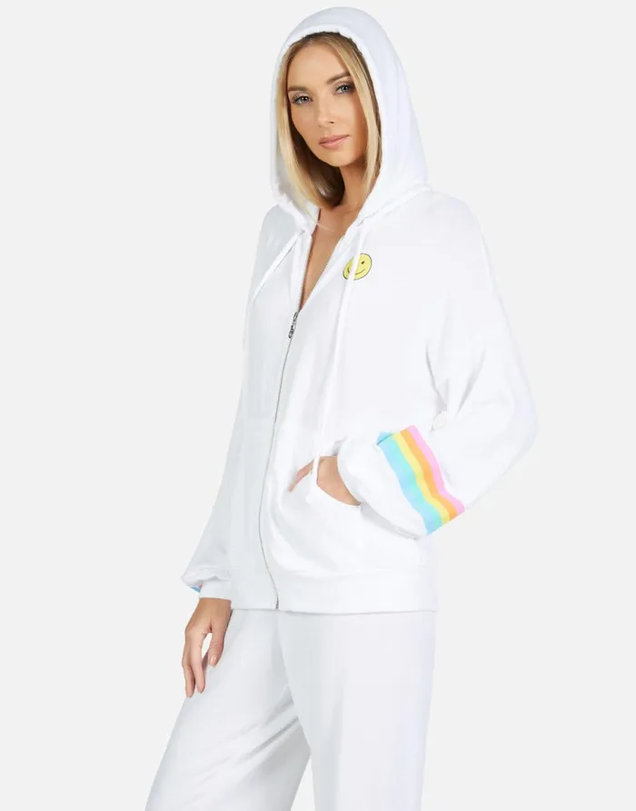 Vivica Happy Chains White Women039s Lauren Moshi Hoodies