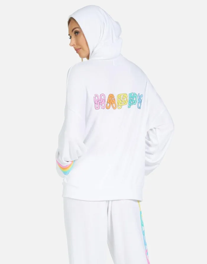 Vivica Happy Chains White Women039s Lauren Moshi Hoodies
