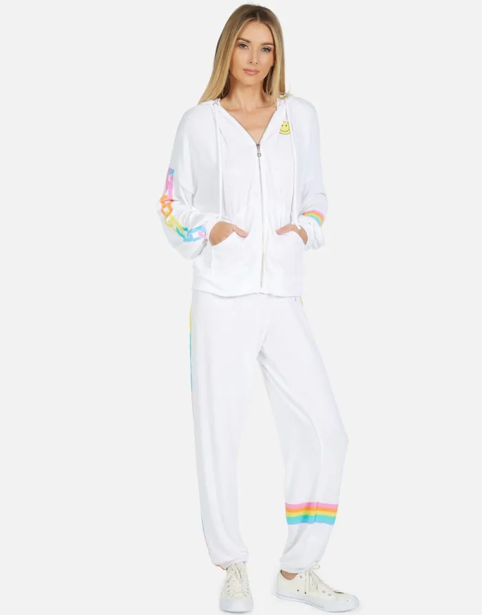 Vivica Happy Chains White Women039s Lauren Moshi Hoodies