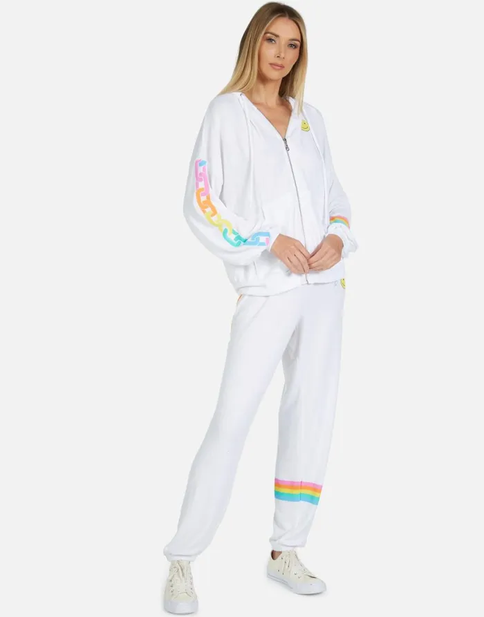 Vivica Happy Chains White Women039s Lauren Moshi Hoodies