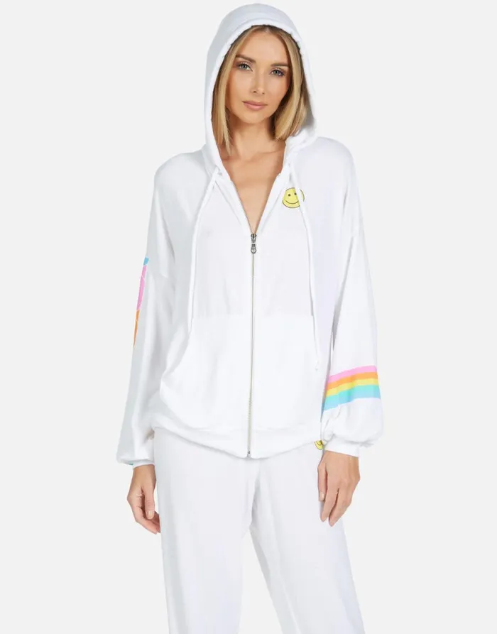 Vivica Happy Chains White Women039s Lauren Moshi Hoodies