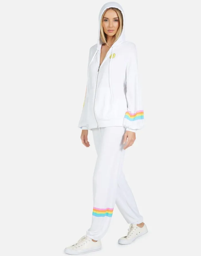 Vivica Happy Chains White Women039s Lauren Moshi Hoodies