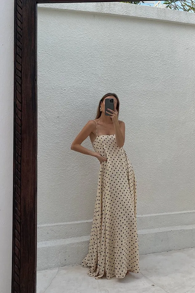 VRG GRL Behati Maxi Dress Square Women MidiMaxi Dresses VRG GRL Behati Maxi Dress Square Women MidiMaxi Dresses