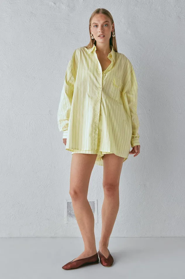 VRG GRL June Shirt Citrus Women Shirts VRG GRL June Shirt Citrus Women Shirts