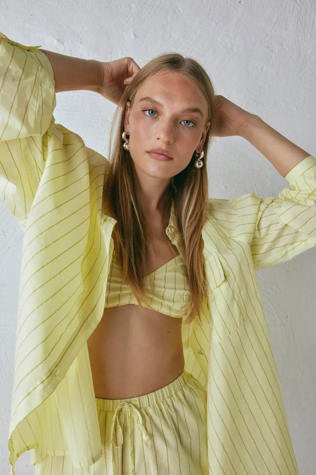 VRG GRL June Shirt Citrus Women Shirts VRG GRL June Shirt Citrus Women Shirts