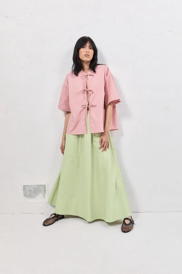 VRG GRL Naomi Smock Top Rose Women Sets VRG GRL Naomi Smock Top Rose Women Sets