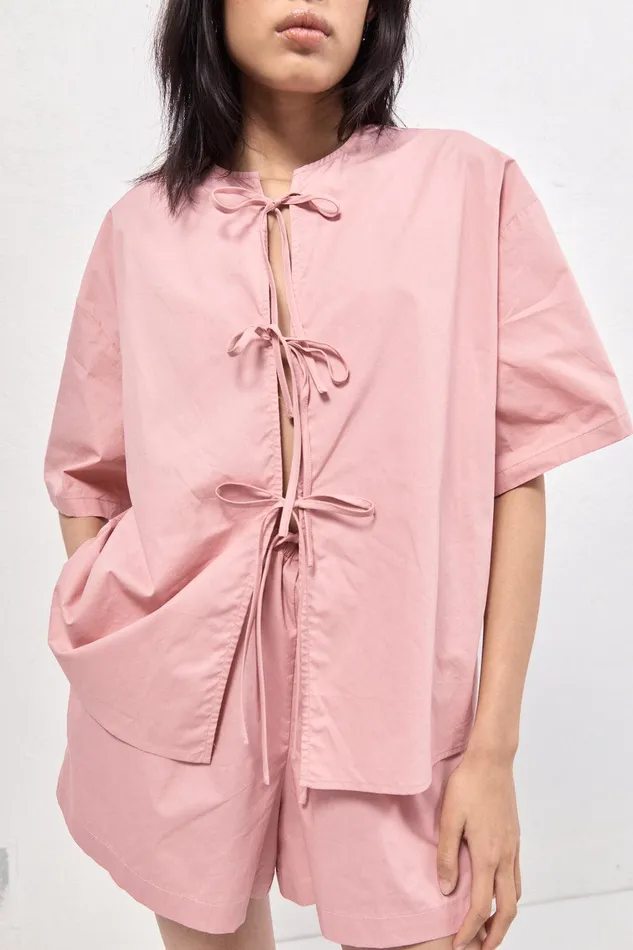 VRG GRL Naomi Smock Top Rose Women Sets VRG GRL Naomi Smock Top Rose Women Sets