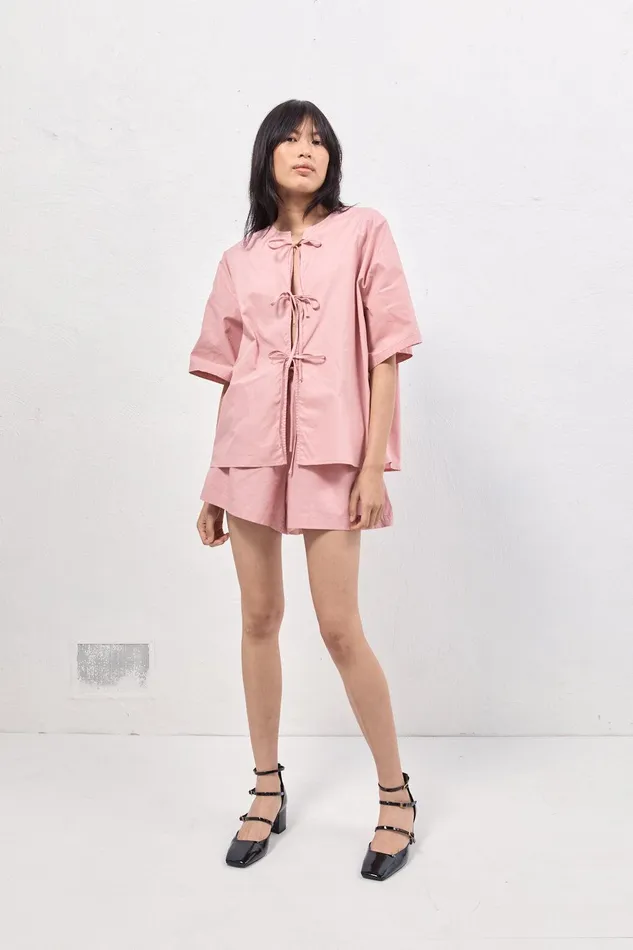 VRG GRL Naomi Smock Top Rose Women Sets VRG GRL Naomi Smock Top Rose Women Sets