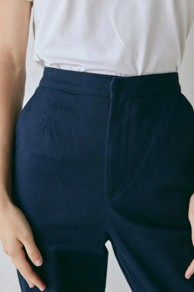 VRG GRL Rue Pants Navy Women Pants