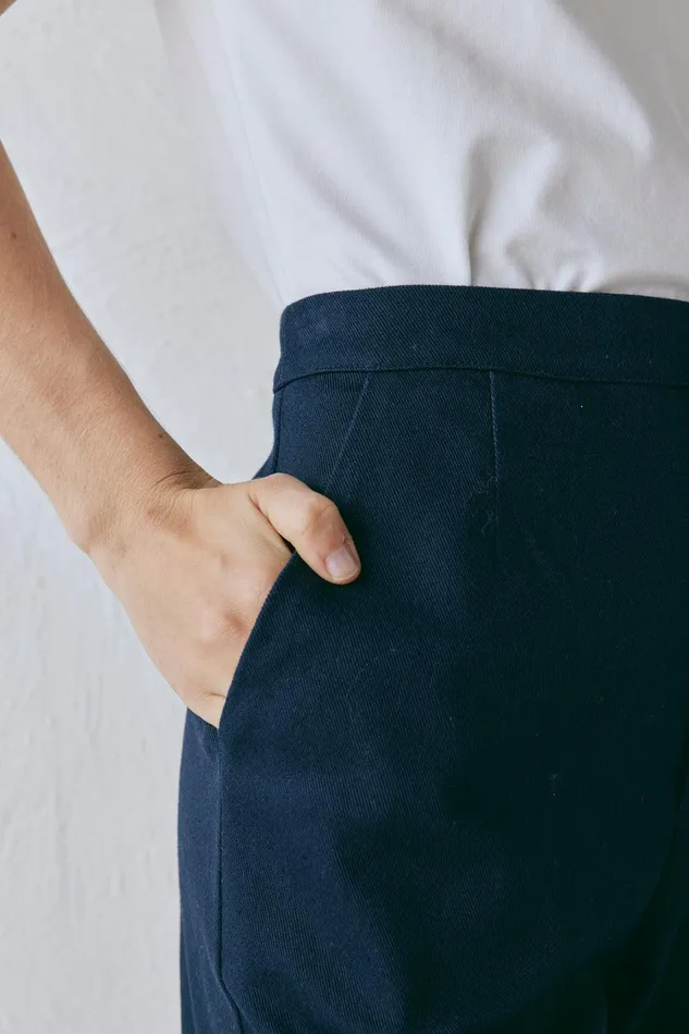 VRG GRL Rue Pants Navy Women Pants