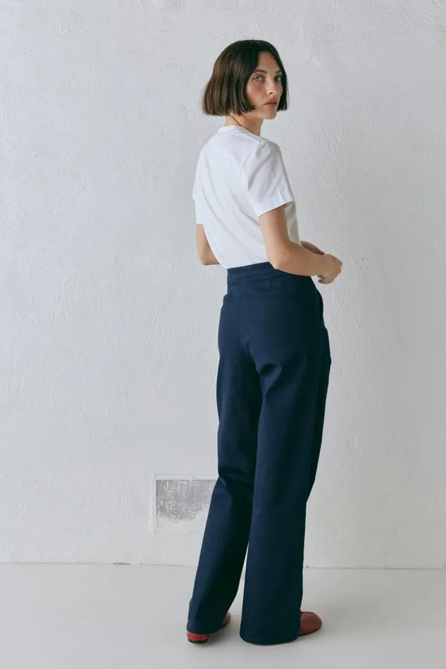 VRG GRL Rue Pants Navy Women Pants