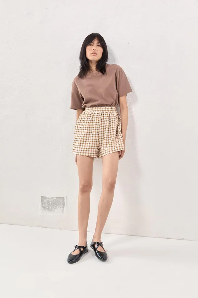 VRG GRL The Sea and I Shorts Honey Women Sets VRG GRL The Sea and I Shorts Honey Women Sets